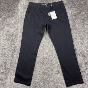 Perk Performance‎ Pants Men's 34x30 Slim Fit 2.0 Chino Golf Inkjet Blue NWT